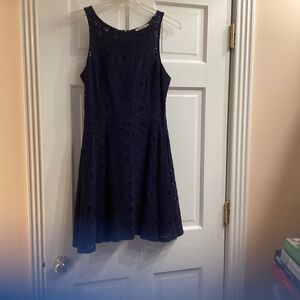 BB Dakota by Steve Madden nave lace dress size 6